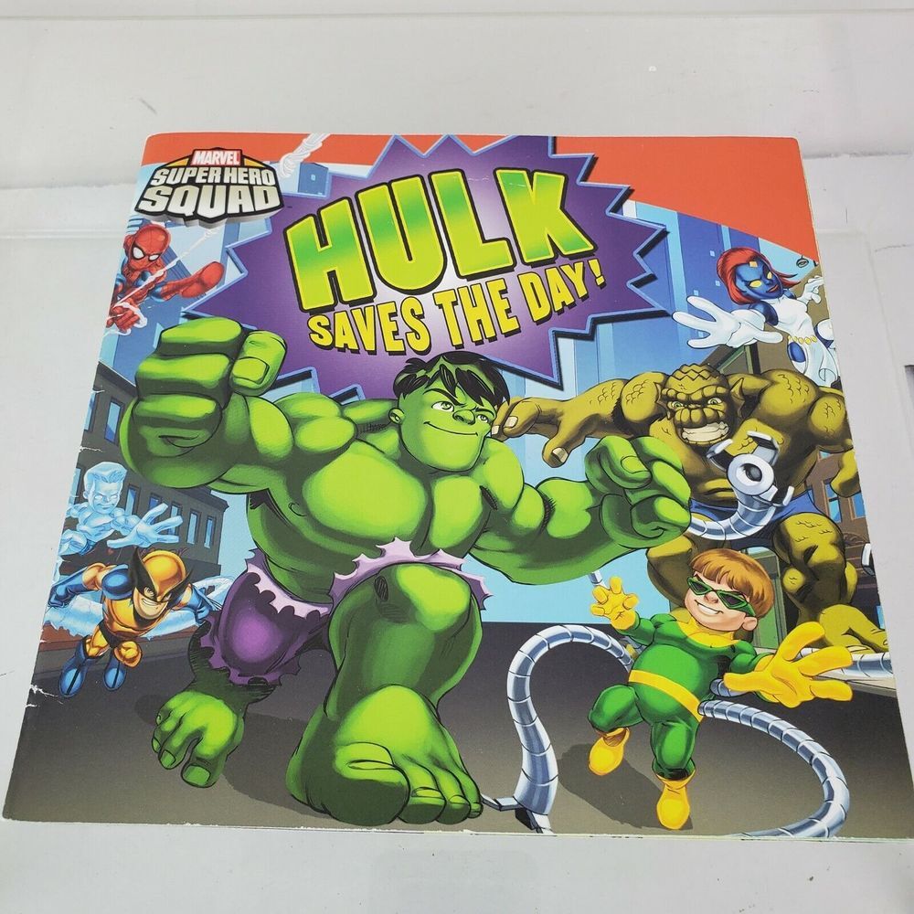 Super Hero Squad Hulk Saves the Day Marvel Kids Book